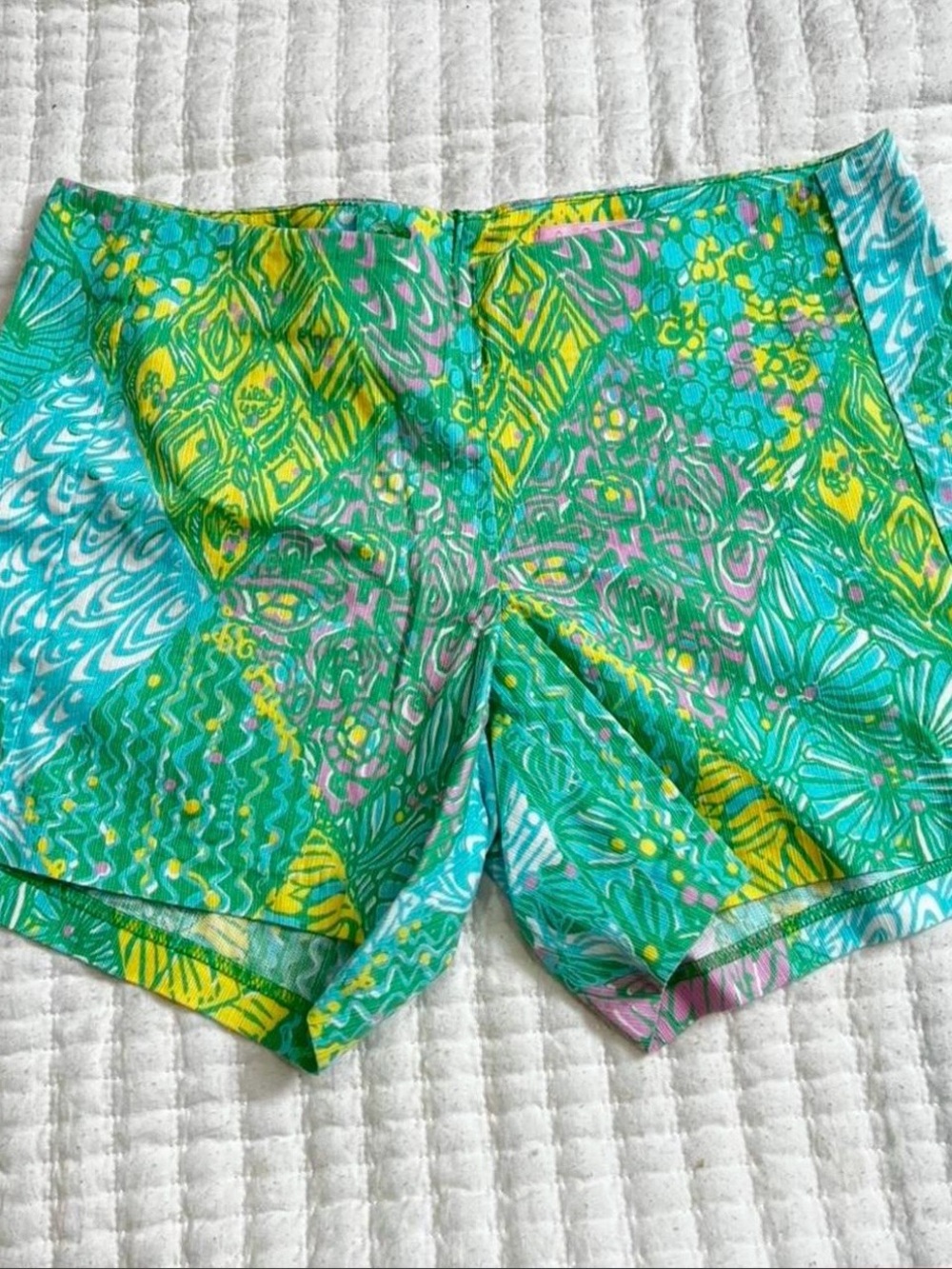 Lilly Pulitzer “Sun Dance” Print Deenie Shorts